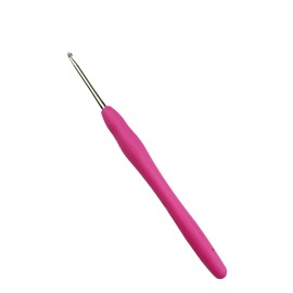 Mdoker Size D/3(3mm) Crochet Hook,Extra Long Crochet Hooks for Arthritic Hands,Ergonomic Grip Soft Handles for Beginners and Experiecced Crochet Lover,Comfortable/Easy to Use