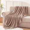 Exclusivo Mezcla Extra Large Fleece Throw Blanket for Couch, Sofa,