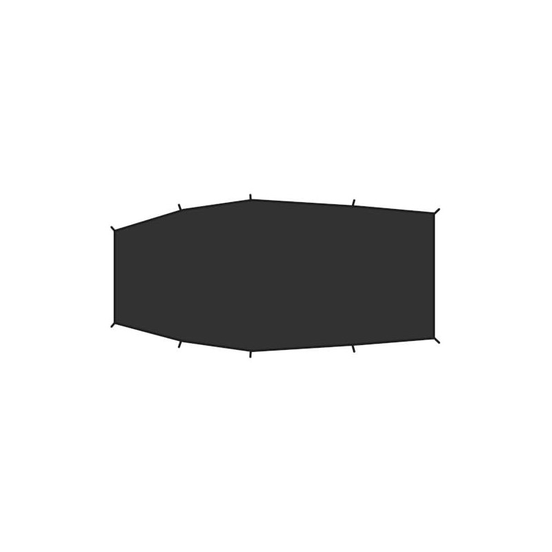 Fjallraven 54716-550 Shape 3 Footprint Black OneSize