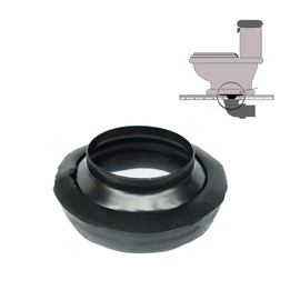 Wax Toilet Seal,Toilet Sealing Ring,Thick Toilet Bowl Soft Rubber Ring Gasket for Toilet Bowl,Gas,Odor and Watertight Seal,Fits 3 inch and 4 inch Waste Line