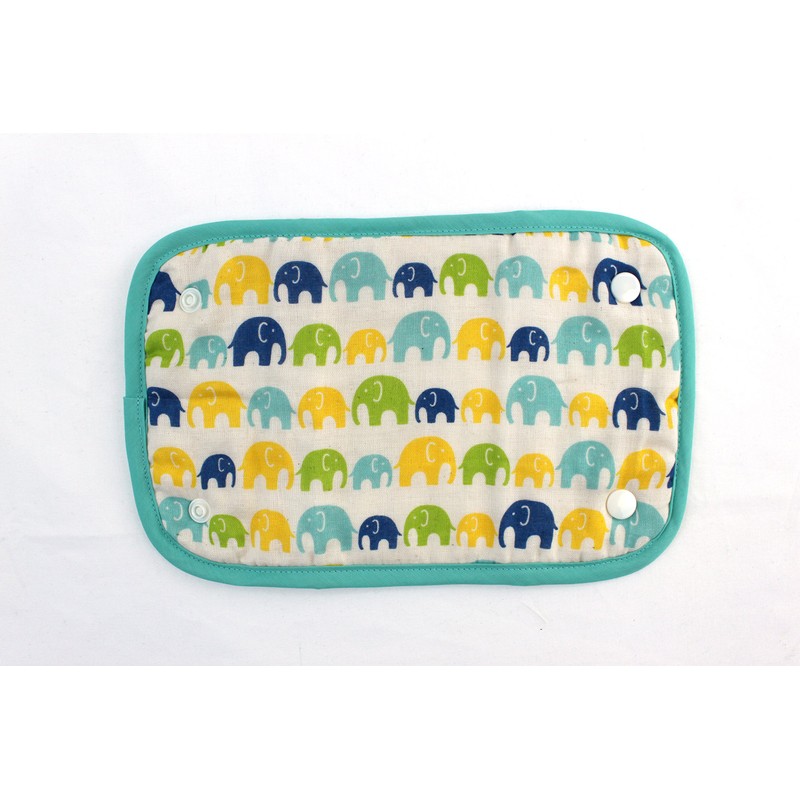 BuddyBuddy Elephant Drool Cover, Green