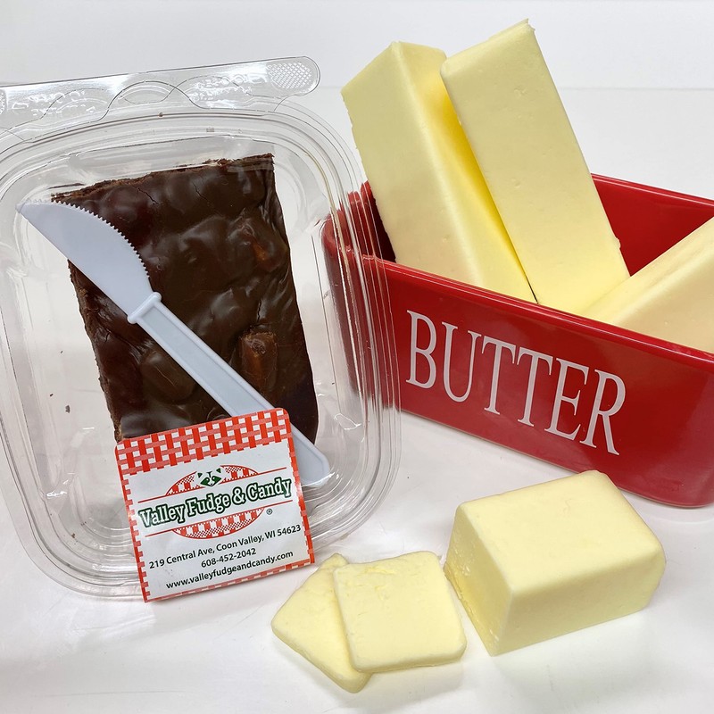 Valley Fudge, Rocky Road Chocolate, Fresh Artisan Fudge, Real Butter,