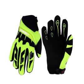 Gtopart 50g Kids Full Long Finger Cycling Gloves,Skateboard Gloves, Roller Skating Gloves Green XXS