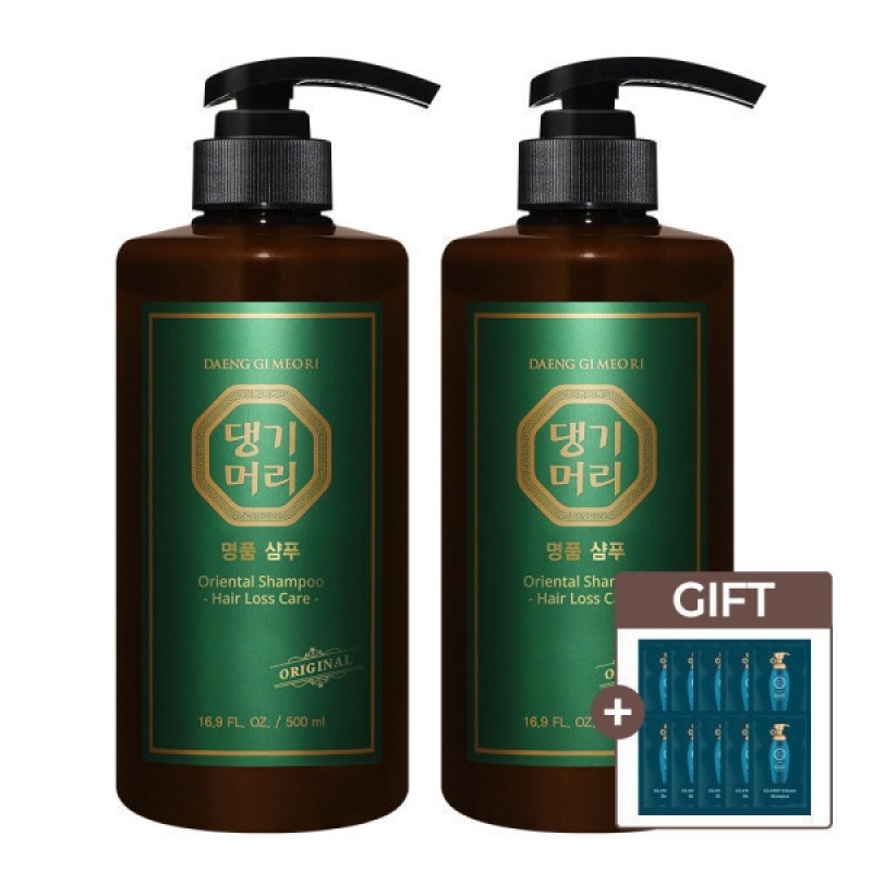  / 댕기머리 오리지널 명품 샴푸 (초특가행사) 500ml 2개+샴푸10매 전통