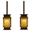Hanging Lantern for Buddhist Altar, Light, Bi-shape, Electrical Goods Sold