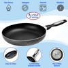 Alpine Cuisine Fry Pan Aluminum 3pc Nonstick Coating, High-Quality Frying