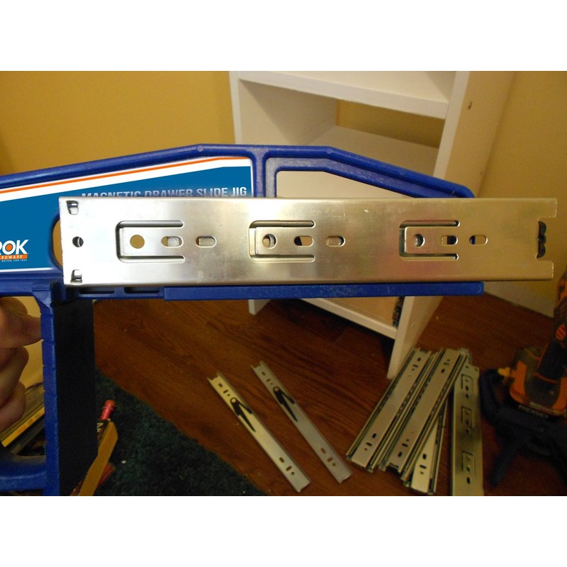 Rok Hardware Magnetic Drawer Slide Mounting Kit (Includes Tool and