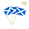 Scotland Flag Scottish Small Toothpick Mini Stick Flags Decorations (100