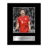 Robert Lewandowski Signed Mounted Photo Display Bayern Munich FC #01