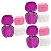 Minkissy 3sets Supplies Case Container Portable Holder Scratch Resistant for