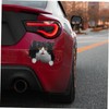 Gatuida Car Window Sticker Unique Cat Pattern Automotive Decal Stickers