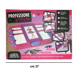 Generico Fashion Design Kit - Fashion Design Kit - Fashion Profession Fashion Designer - Adult - Unisex - Medium - Contemporary - All Seasons - Wax Colours - 37 Pieces - Foldable: No