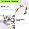 Garden Pruning Shears 2 Pack, Bypass Pruning Shears and Straight