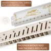 East top Diatonic Blues Harmonica Bb Key T008L 10 Hole