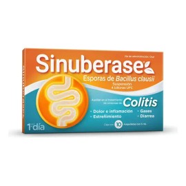 Sinuberase Probióticos 10 Suspensión Bacillus Clausii 4 Bill Sin Sabor