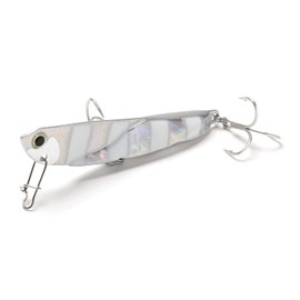 Jackson ZBG Tobisugi Daniel Lure, Metal Jig, 2.6 inches (67 mm), 0.7 oz (20 g), Zebra Glow