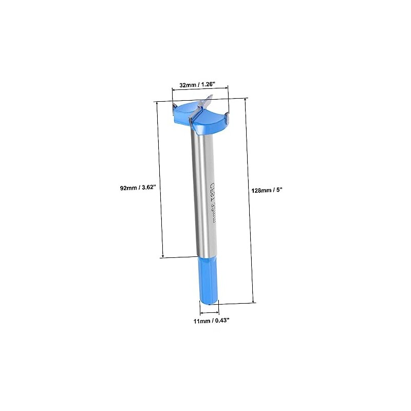 MACHSWON Forstner Drill Bits Tungsten Carbide Wood Hole Saw Opener