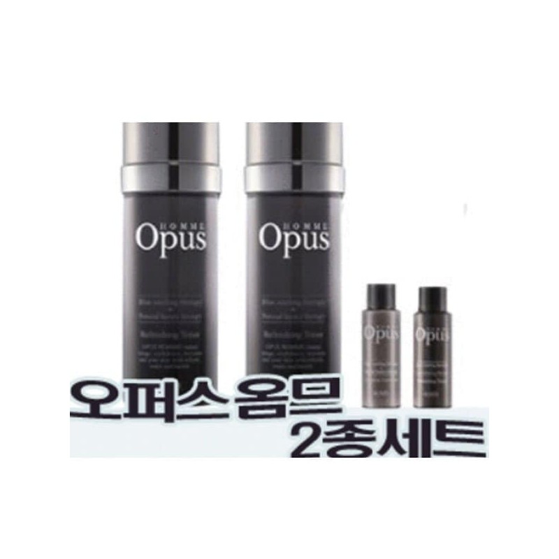 오퍼스 옴므2종세트 피지조절 남성화장품 Opus Homme 2-Piece Set Oil Control