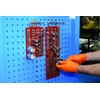 Laser 2789 Socket Rail Rack - Small, Red