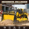 Mould King 15084 Construction Bulldozer Kit, 1508-Piece Engineering Vehicle Model