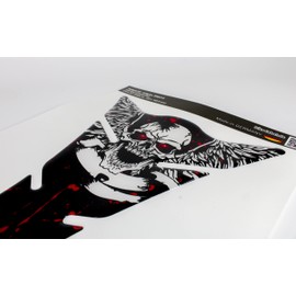 BIKE-label Tank Pad 3D Motorcycle Sticker Tank Protection Paint Protection Bloodskull X504115VA
