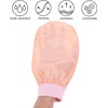 Guante Exfoliante Rosa para Baño y Ducha de Seda Imitada