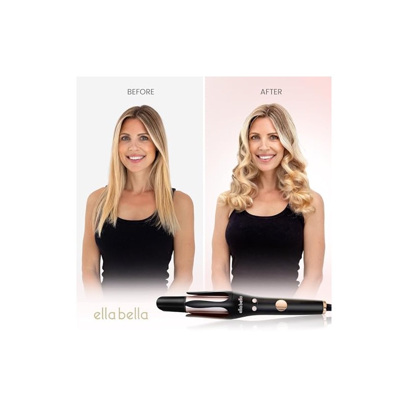 ELLA BELLA® Automatic Rotating Curling Iron • Auto Hair Curlers