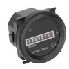 Round Hour Meter PC High Accuracy Quartz Mechanical Hour Meter