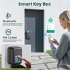 Thlevel Smart Key Lock Box Electronic Bluetooth Lock Box with