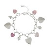 Madison Tyler Heart Charm Bracelets for Women | Chain Bracelet
