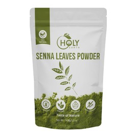 Holy Earth Senna Leaves Powder 100g/3.5 oz | Natural, Gluten-Free, No Additives