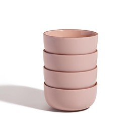 Our Place Soup Bowls - Set of Four 6” Handcrafted Ceramic Bowls | Versatile for Soups, Oats, & Desserts | Chip-Resistant, Restaurant-Grade | Stackable & Space-Saving | Spice