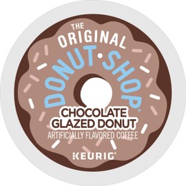 The Original Donut Shop Coffee Chocolate Glazed Donut Keurig Single-Serve K-Cup Pods, Medium Roast Coffee, 72 Count