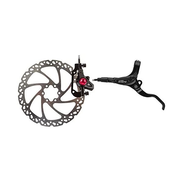 Clark's Cable Systems Front Hydraulic M2 Brake with 180mm Rotor, Black