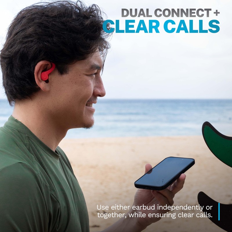 JLab Go Air Sport+ Wireless Workout Earbuds Featuring C3 Clear