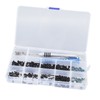 205 Pieces RC Repair Tools Round Flat Head Screws Bearings
