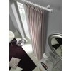GARDINIA Curtain Rings for Curtain Rods, Diameter 28 mm, with
