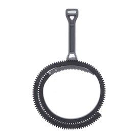 Plastic Durable Adjustable Zoom Follow Focus Focusing Handle Lever with Gear Ring for DSLR CameraGray