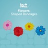 BioSwiss Vendas autoadhesivas con forma de flores, sin látex, estériles,