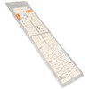 Keyboard Keycaps Orange Blue Beige 128 Keys PBT Theme XDA