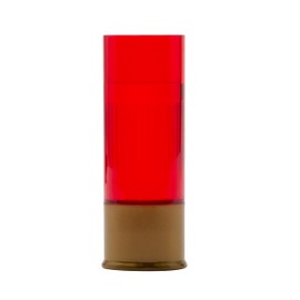 G.E.T. Heavy-Duty Shotgun Shell Plastic Shot Glass, 1.5 Ounce, Red (12 Pack)