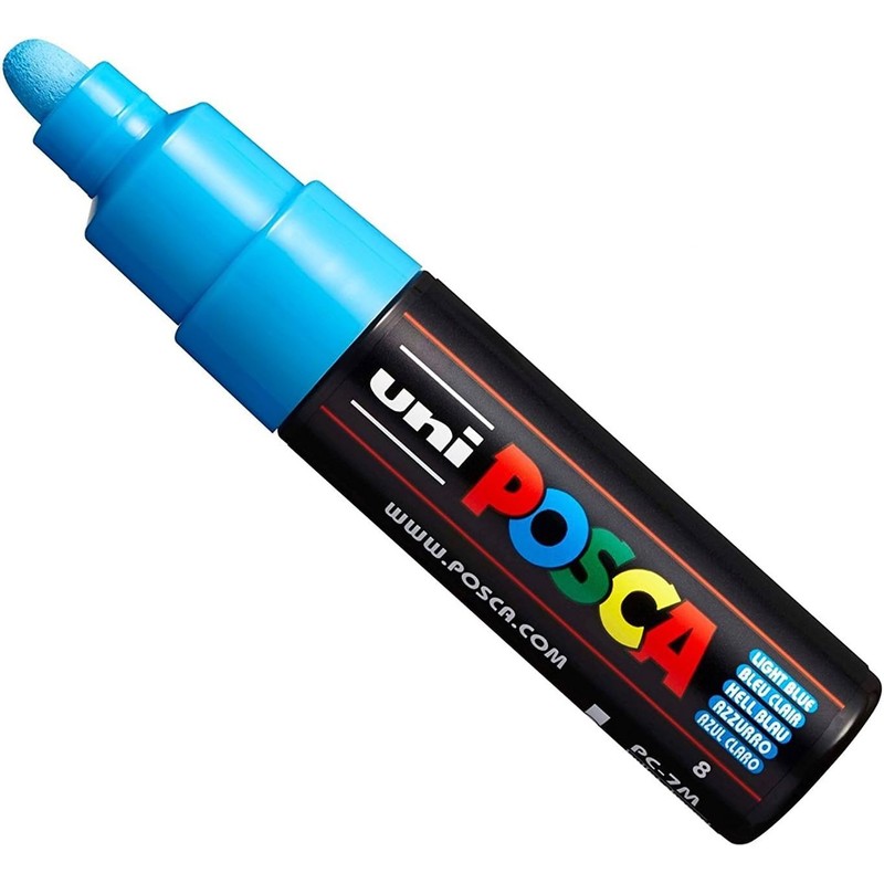 Posca PC-7M Paint Marker Art Pens - 4.5-5.5mm Large Bullet