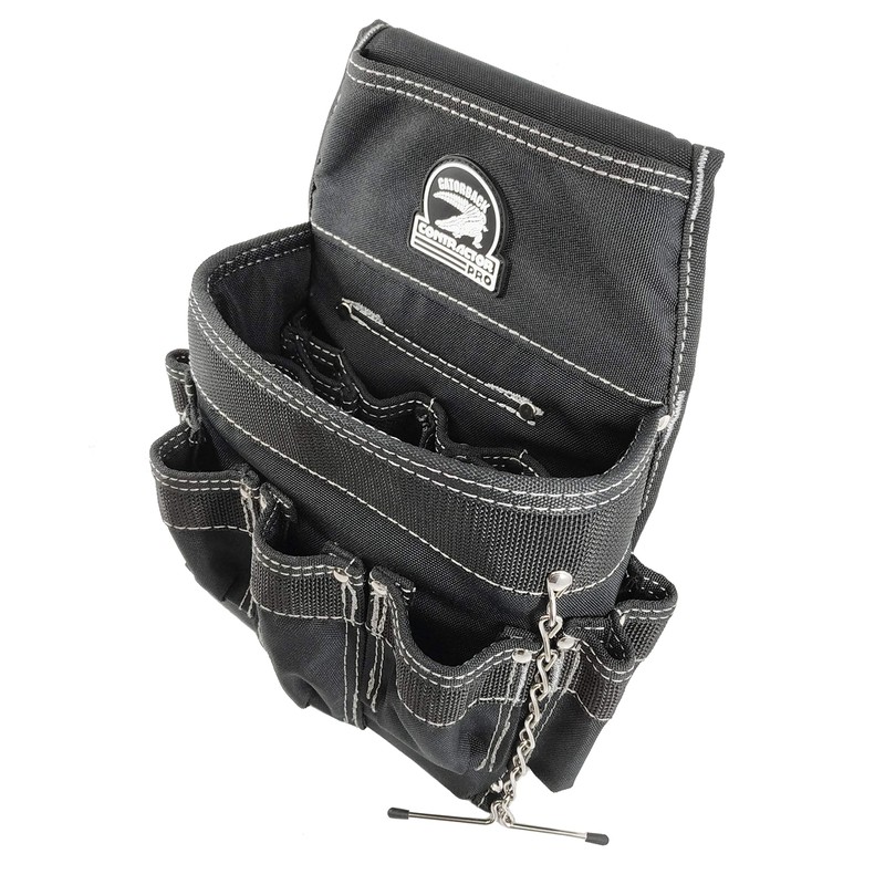 Gatorback B201 Professional Electricians Pouch. Tool Belt Ready Durable Electrician