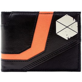 Titan Class Emblem Guardians of The Wall Wallet/Wallet Bi-Fold ID & Card Holder, BlackTitanium Class Emblème Guardians of The Wall Portfolio Bi-Fold ID & Porte-Card, Black, black, Bi-Fold
