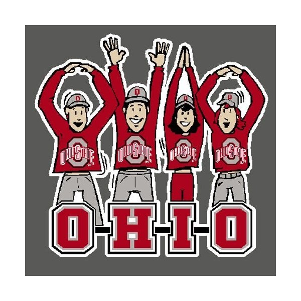 Ohio State Buckeyes Decal - Fans - Full Color