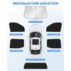 Canvcle Windshield Sun Shade for 2022-2025 2026 Toyota Tundra Sunshade