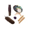 Spiritual Items - Lavender Flower Smudge Stick ~ Abalone Shell