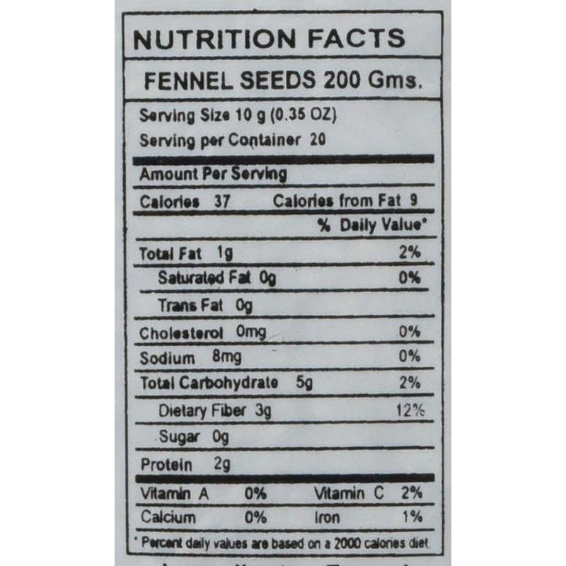 Great Bazaar Swad Fennel Seeds, 7 Ounce (7oz)