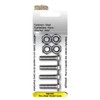 Cruiser Accessories 80330 License Plate Frame Fasteners, Metric-Steel