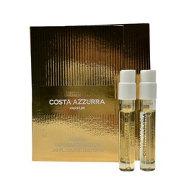 In1mart 2 Costa Azzura PARFUM Deluxe Sample Vial 0.05 fl.zo./1.5ml each. Scent Warm Woody